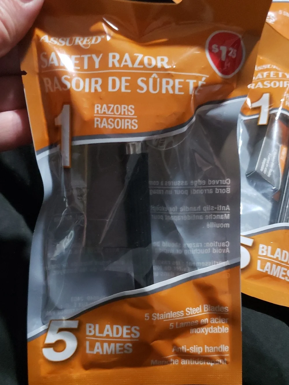 Assured Safety Razors Lot x6 New